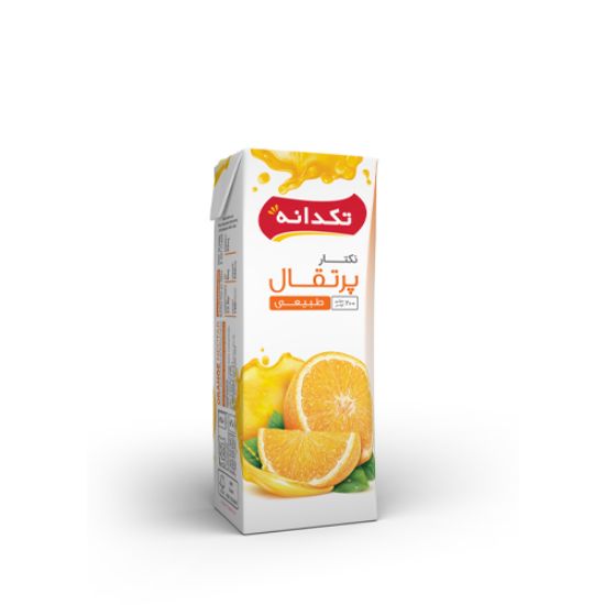 تصویر آبمیوه پرتقال 200cc