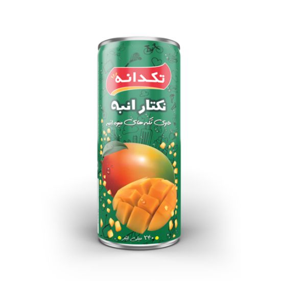 تصویر آبمیوه انبه 240cc