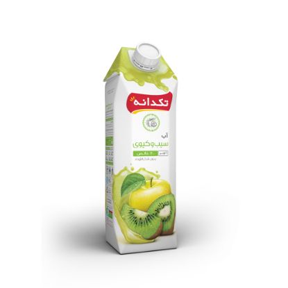تصویر آبمیوه سیب کیوی 1lit