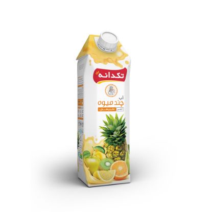 تصویر آبمیوه چند میوه 1lit