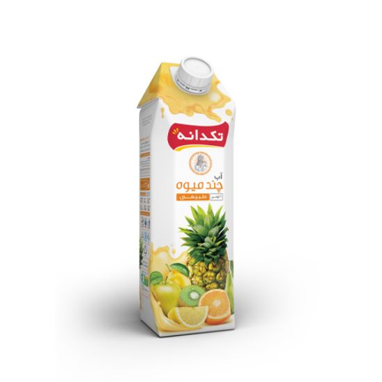 تصویر آبمیوه چند میوه 1lit