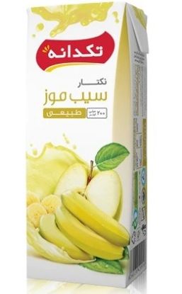 تصویر آبمیوه سیب و موز 200cc